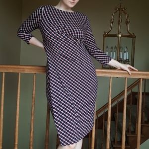 Talbots Dress Patterned L